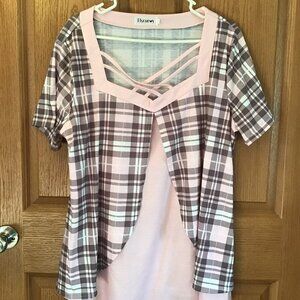 FlyCurvy Casual Shirt
